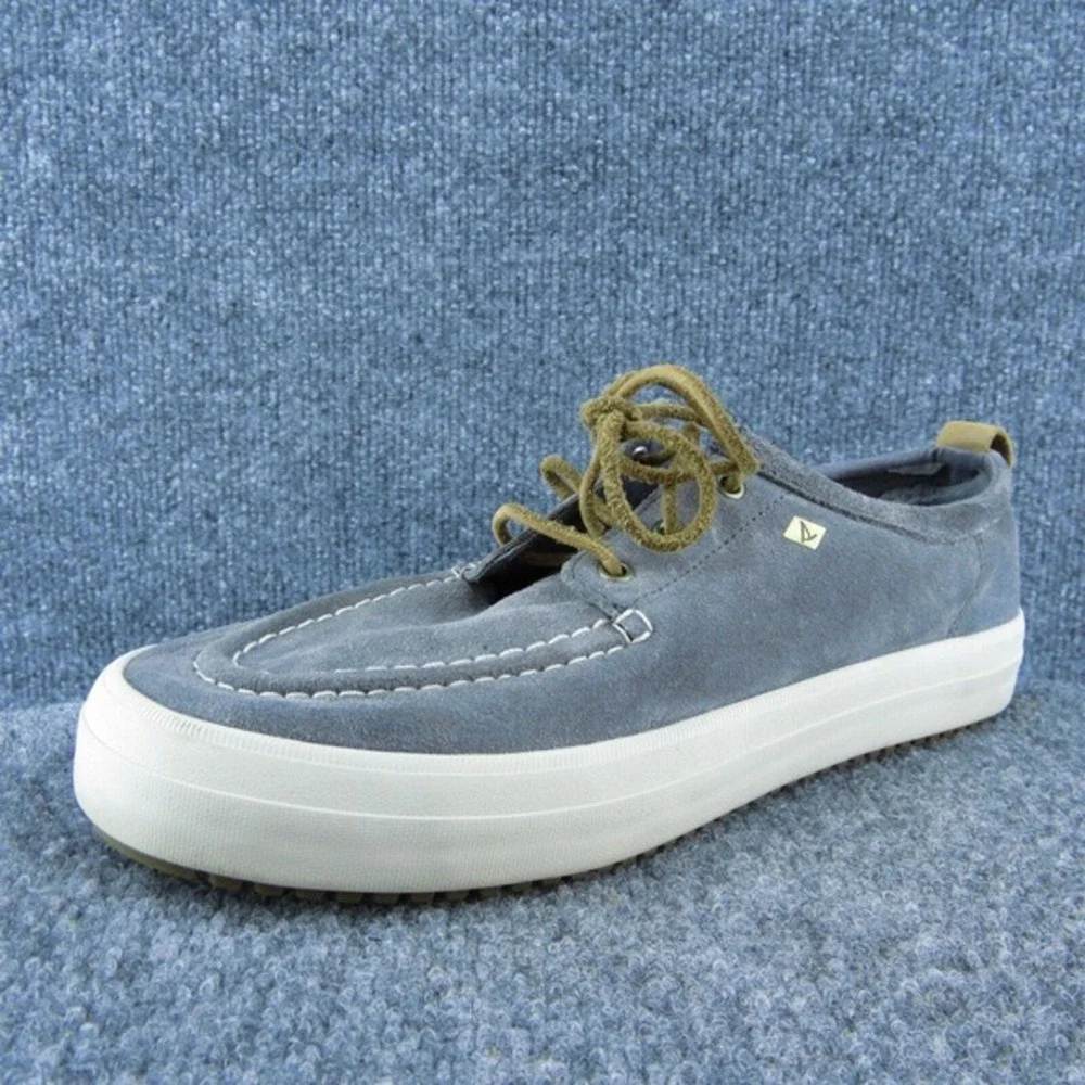 SPERRY Women Sneaker‎ Shoes Blue Leather Lace Up Size 11 Medium